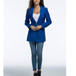 Casual One Button Jacket